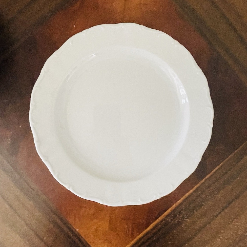 Seltmann‎ Weiden THERESIA WHITE Dinner Plate 9.75"